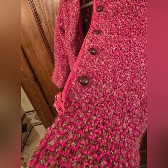 NWT - Kid's Claudette Coat - Fancy Wool Pink - US 4 - Picture 16 of 16